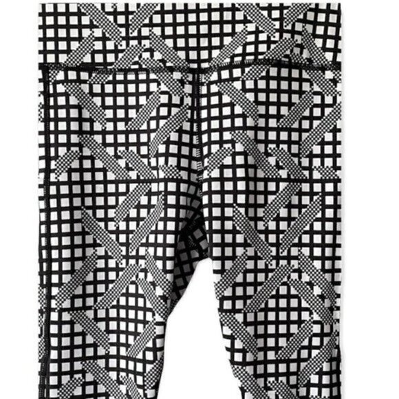Belcorva Mid-Calf Leggings Women’s Size Small Geometric Athletic Yoga Pockets - Picture 2 of 9